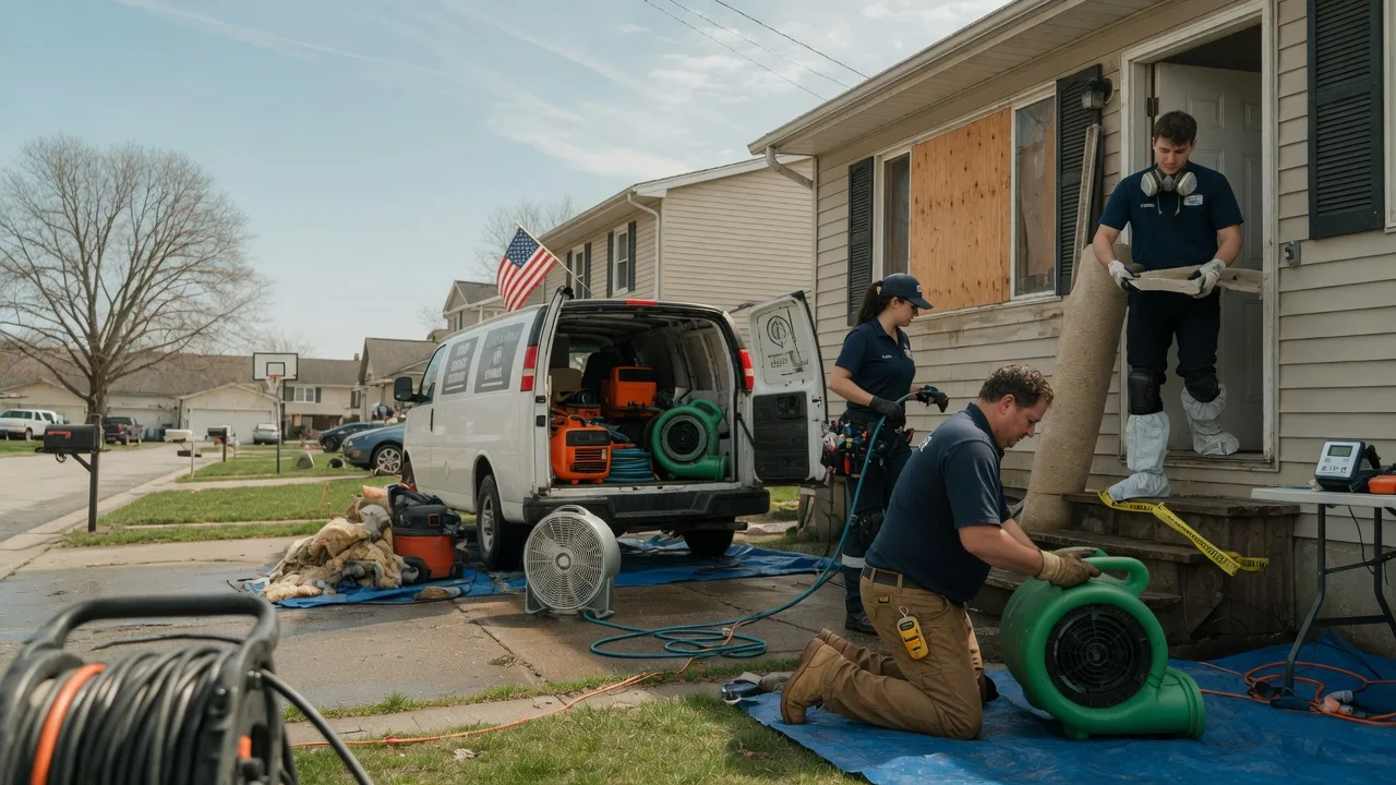 Water Damage Restoration in Lockport, IL near me